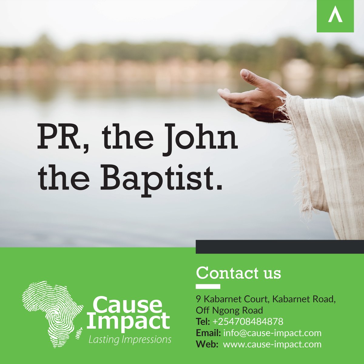 Cause Impact (@causeimpactpr) on Twitter photo #PR is an essential element in the success of any organization. We believe it prepares the way for all organisational activities, as it sets the tone for how the public perceives your organisation and its impact on your overall success-<a href="/ktikolo/">Kentice Tikolo</a> #PR is an essential element in the success of any organization. We believe it prepares the way for all organisational activities, as it sets the tone for how the public perceives your organisation and its impact on your overall success-<a href="/ktikolo/">Kentice Tikolo</a>