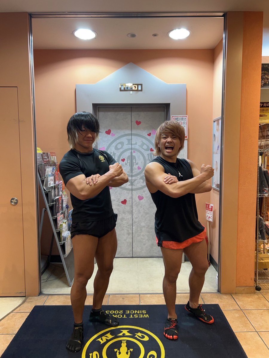 xelvis_sl230's tweet image. 筋肉大好きなふじふじー😆
自分の姿をどうぞ！

あっ！自分の息子です（左側）

#なとらじWIDE