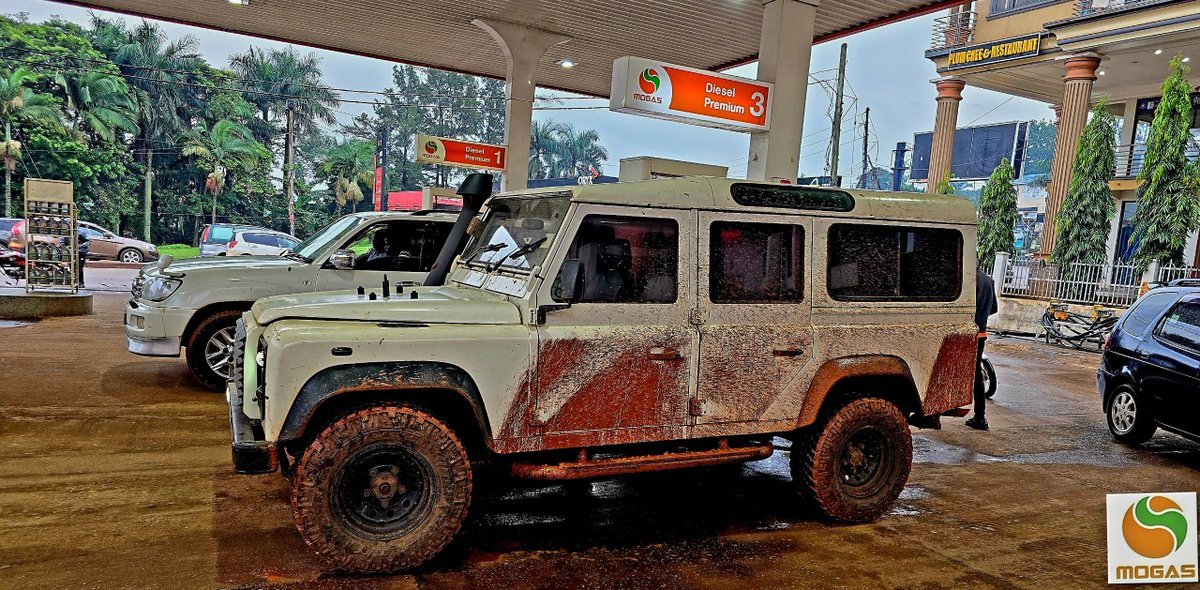 'Refueling adventure mode: engaged! 🚗⛽️ Let's fill up on fuel and keep the off-road journey rolling! #mogasuganda #OffroadAdventures #FuelingUp #PetrolPitstop'