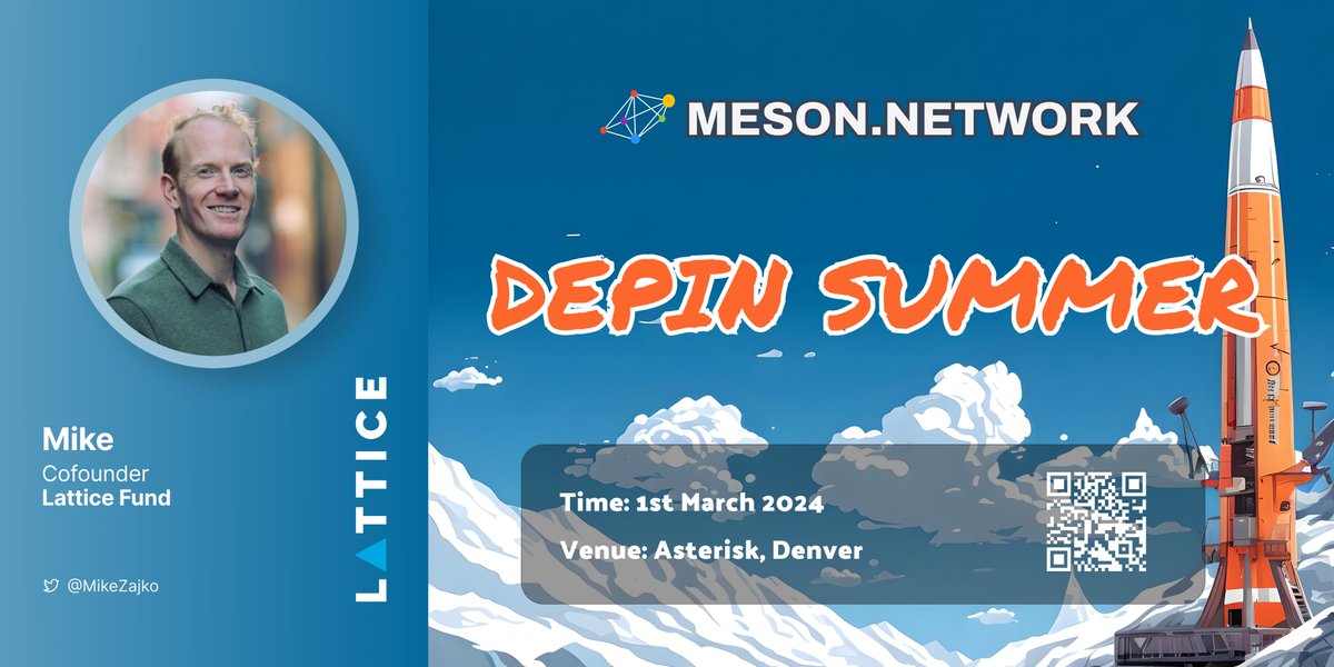 DePIN Summer 🔜 ETHDenver2024 tweet media