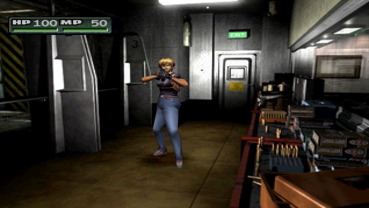 gamershhh_vika's tweet image. Screens from Parasite Eve II (PSX) (NTSC) on PS4!
Yes, looks like second disc working too! 😌😌😌 
#psxtops4 #ParasiteEveII #ParasiteEve2