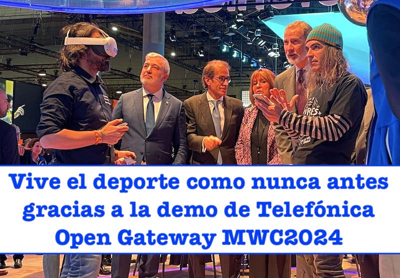 chemaalonso's tweet image. El lado del mal - Vive el deporte como nunca antes gracias a la demo de Telefónica Open Gateway MWC2024 elladodelmal.com/2024/02/vive-e… #VR #MWC2024  #OpenGateway