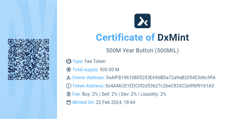 500myearbutton's tweet photo. Join our Telegram for the insanity: https://t.co/q3zqtYmWJ6

Follow us, RT and Tag 3 Friends! #dxsale #polygon #500millionyearbutton #500myearbutton #buttondrop #tokendrop #cryptodrop https://t.co/jsdK3TBCuy