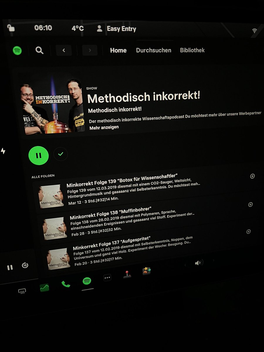 Morgen- und Nachmittagsroutine. 
Vermutlich einer der ganz wenigen Vorteile am Pendeln. 90min <a href="/MInkorrekt/">Methodisch inkorrekt!</a> am Tag. 
#minkorrekt #wissenschaft #wissenschaftskommunikation #podcast