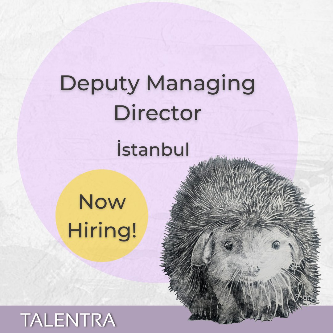 Join our global client in Istanbul as their next Deputy Managing Director! We're on the lookout for a dynamic leader with a stellar track record in senior management. Apply Now: talentra.net/Jobs/Detail/de… #hiring #istanbul #jobsearch
