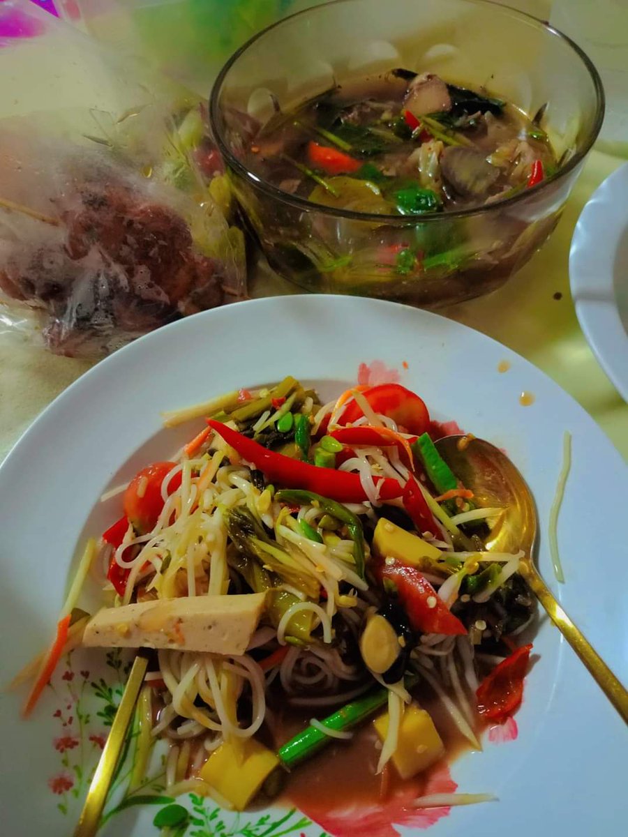 อยากกินส้มตำแซ่บๆๆๆๆ ตำป่าแซ่บๆๆไปเลย🤤🤤🤤