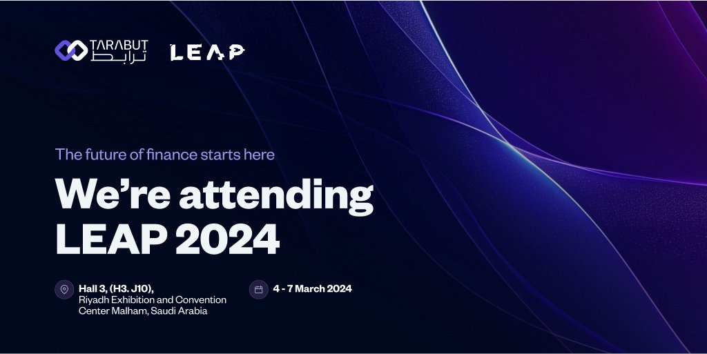 🚀 Exciting news! We're gearing up for #LEAP24, the region's largest tech event.

If you want to build the best financial solutions or learn more about what we do, come and meet our team.

📍 Where: Booth J10, Hall 3
📅 When: 4-7th March 2024
🕒 Time: 10:30am to 7pm

#LEAP24