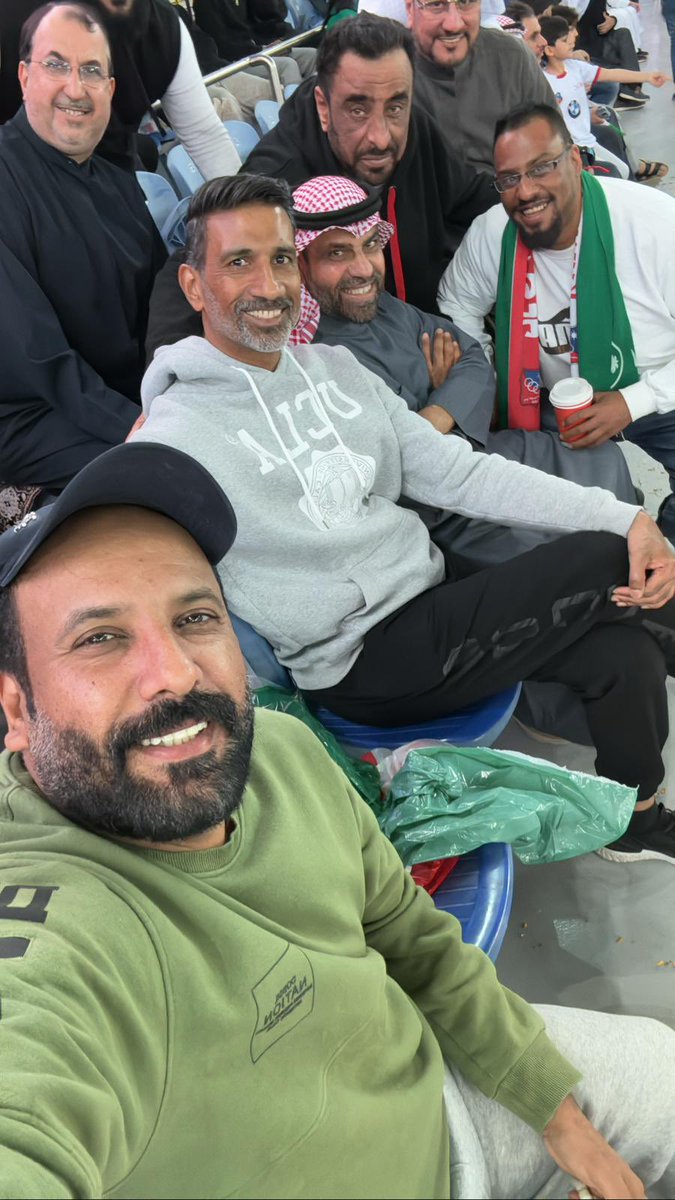 #نادي_الكويت منورين ربعي الكويتاوية وفرحة الفوز بكاس السوبر 💙🤍❤️