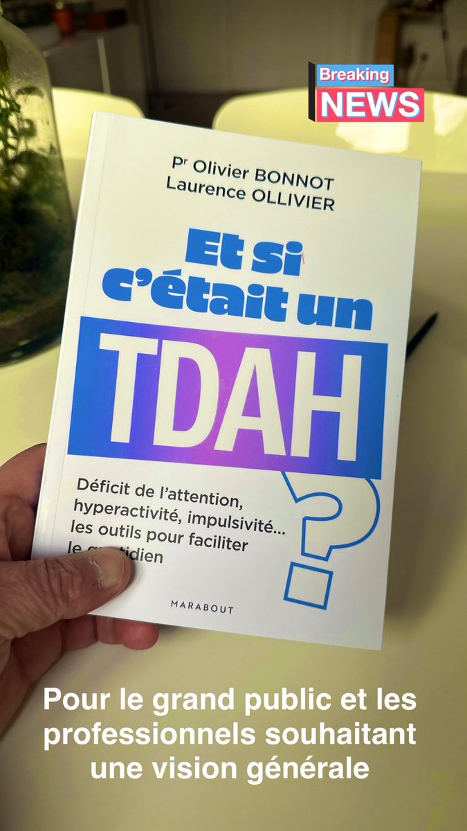 Olivier Bonnot ®️ (@bonnotolivier) on Twitter photo Savez vous ce qu’est le #TDAH ? Si vous voulez tout comprendre sur #hyperactivité & trouble de l’#attention chez l’#enfant comme chez l’#adulte. Formes cliniques selon le genre et l’âge . Si vous voulez avoir des conseils pratiques. Ce livre est fait pour vous ! <a href="/EditionMarabout/">EditionsMarabout</a> Savez vous ce qu’est le #TDAH ? Si vous voulez tout comprendre sur #hyperactivité & trouble de l’#attention chez l’#enfant comme chez l’#adulte. Formes cliniques selon le genre et l’âge . Si vous voulez avoir des conseils pratiques. Ce livre est fait pour vous ! <a href="/EditionMarabout/">EditionsMarabout</a>