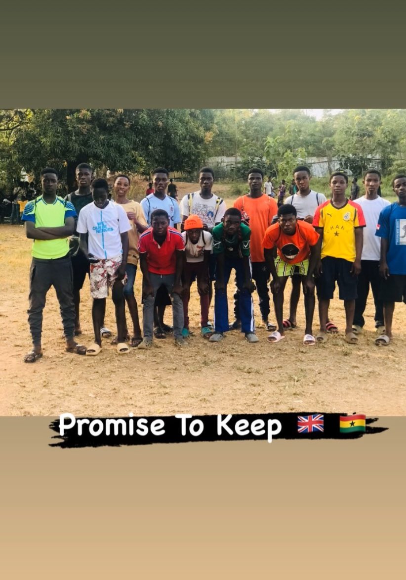 Official_Obeng's tweet photo. TAJJ OBENG FOUNDATION happy to see the young men taking part in sporting activities to help them stay healthy 👏🏾 Health Is Wealth 🙏🏾 https://t.co/lw4c0qISyF