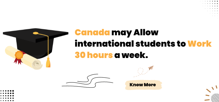 Canada May Allow International Students to Work 30 Hours a Week! . . . spscanada.com/blog/canada-ma… #Canada #workhours #internationalstudents #liveincanada #studyincanada #spscanada