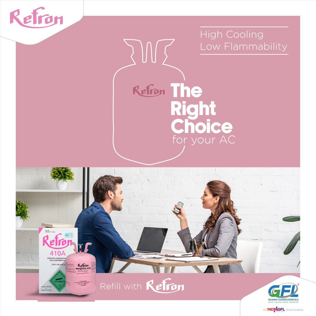 refronbygfl's tweet photo. Experience unmatched cooling performance with Refron! Our refrigerants not only have high cooling power, but also low flammability, ensuring safety and efficiency for your AC systems. Stay cool and worry-free with Refron.

#RightChoice #refillwithrefron #CoolingExperts https://t.co/vjhZqGL95D