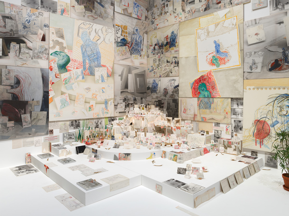 bundeskunsthall's tweet photo. #Kunstpause: Als Ausgleich zum täglichen Arbeitsleben bieten wir euch während eurer #Mittagspause eine kurzweilige Führung von ca. 30 Minuten durch die #Ausstellung #AnnaOppermann an. Mittwoch, 6.3., 12:30–13 Uhr 👉 https://t.co/WrkkwgKg7R https://t.co/QYNP9iIgii