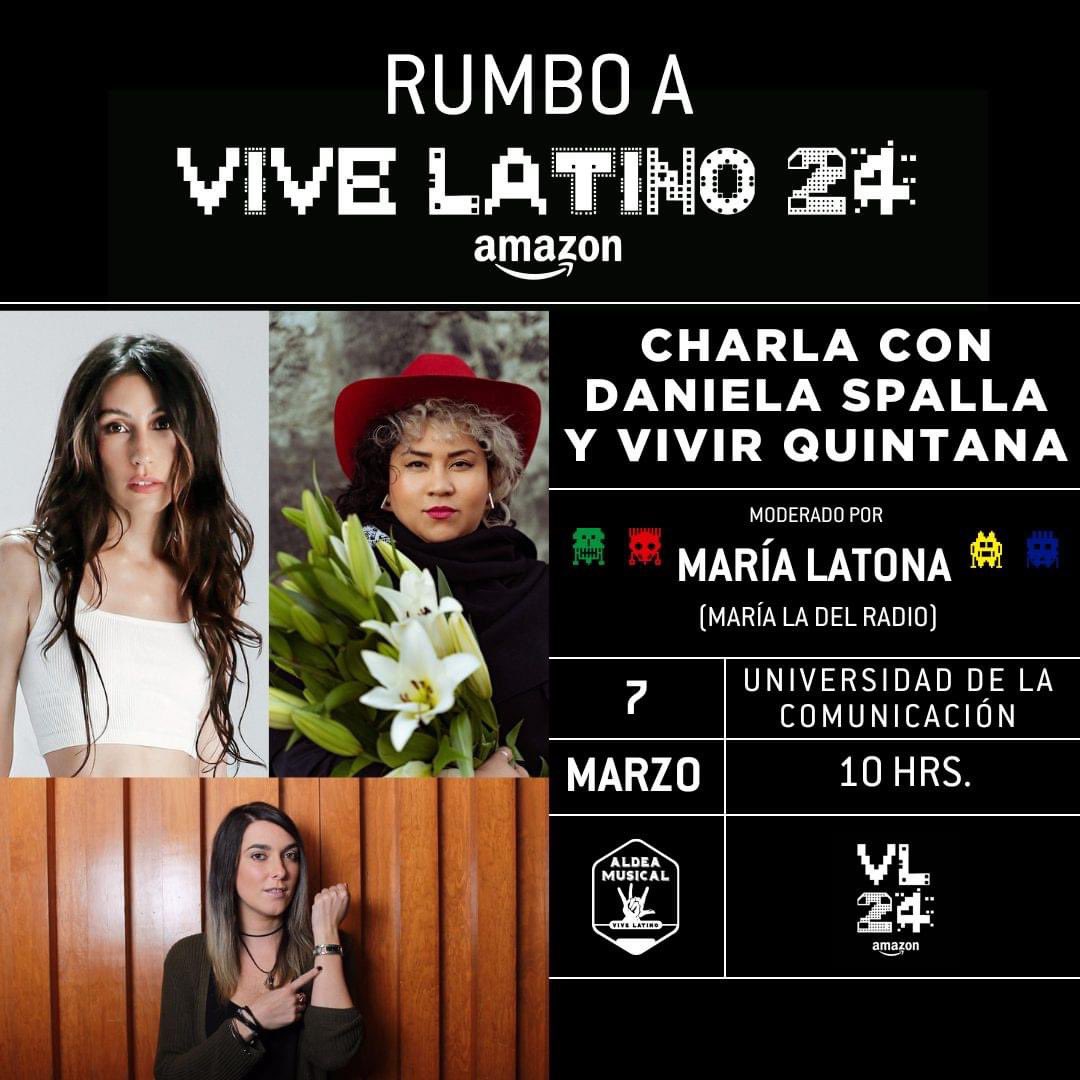 highfrequencym's tweet photo. La @AldeaMusicalVL este año nos presentará conferencias en 7 diferentes universidades antes de esta nueva edición del @vivelatino.
Los expertos en la industria musical compartirán sus conocimientos en el medio.
#AldeaMusicalVL #VL24 #VL2024 #HFFestivales #HFMusic #RumboAVL24 https://t.co/6P0bMxvBx4