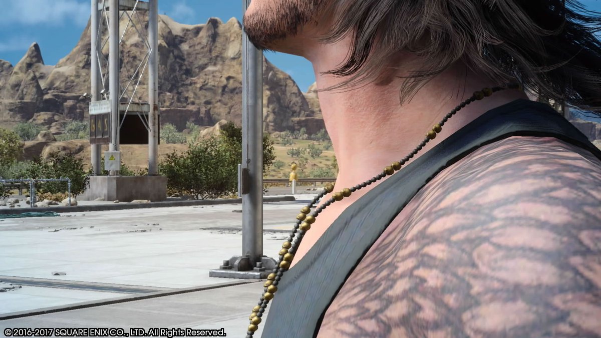 He has such a nice neck… #gladiolus #ffxv