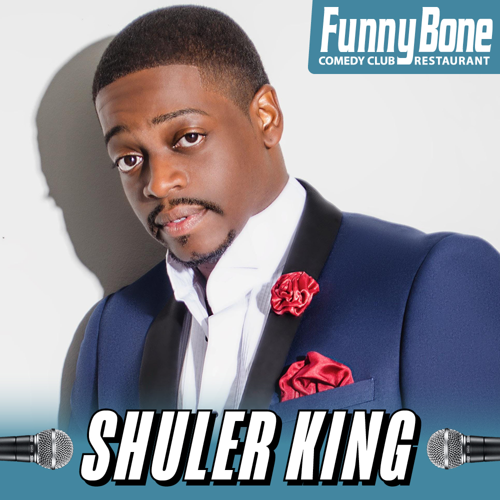 Shuler King will be here for 1 night only! 🎙️ March 2