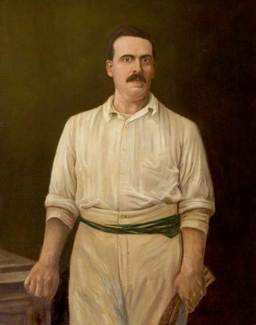 County Cricket Heritage (@cchfcricket) on Twitter photo Mordecai Sherwin was the last professional captain of <a href="/TrentBridge/">Nottinghamshire CCC</a> in the 19th C, there was not another until 1961 when John Clay was appointed. This portrait of Sherwin, who also played in goal for Notts County, hangs in the Trent Bridge Long Room. #SportAndArt Mordecai Sherwin was the last professional captain of <a href="/TrentBridge/">Nottinghamshire CCC</a> in the 19th C, there was not another until 1961 when John Clay was appointed. This portrait of Sherwin, who also played in goal for Notts County, hangs in the Trent Bridge Long Room. #SportAndArt