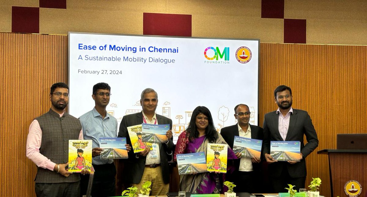 Report Unveiling: We are proud to announce the release of the 'Ease of Moving Index - Chennai City Profile' today! This report illuminates the path towards a sustainable and inclusive mobility ecosystem in Chennai. Discover unparalleled insights into urban transport dynamics. 🌟