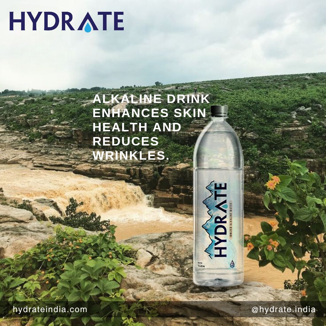 HYDRATE helps in reducing wrinkles by enhancing Skin Health 💦💪

👉 To make your purchase,
Visit:🌐hydrateindia.com/collections/bu…

#hydrate #alkalinedrink
#drink #wrinklefree
#skinhealth #skincare