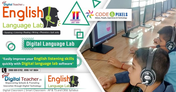 Digitallab001's tweet image. English Language Labs for Colleges and Schools
For More Do Visit: englishlab.co.in
#EnglishLanguageLab #Software #Technology #LanguageLab #Software #EnglishLab #DigitalLanguageLab #Education #CodeandPixels #DigitalTeacher #EnglishLabPrice #English #ReadingSkills