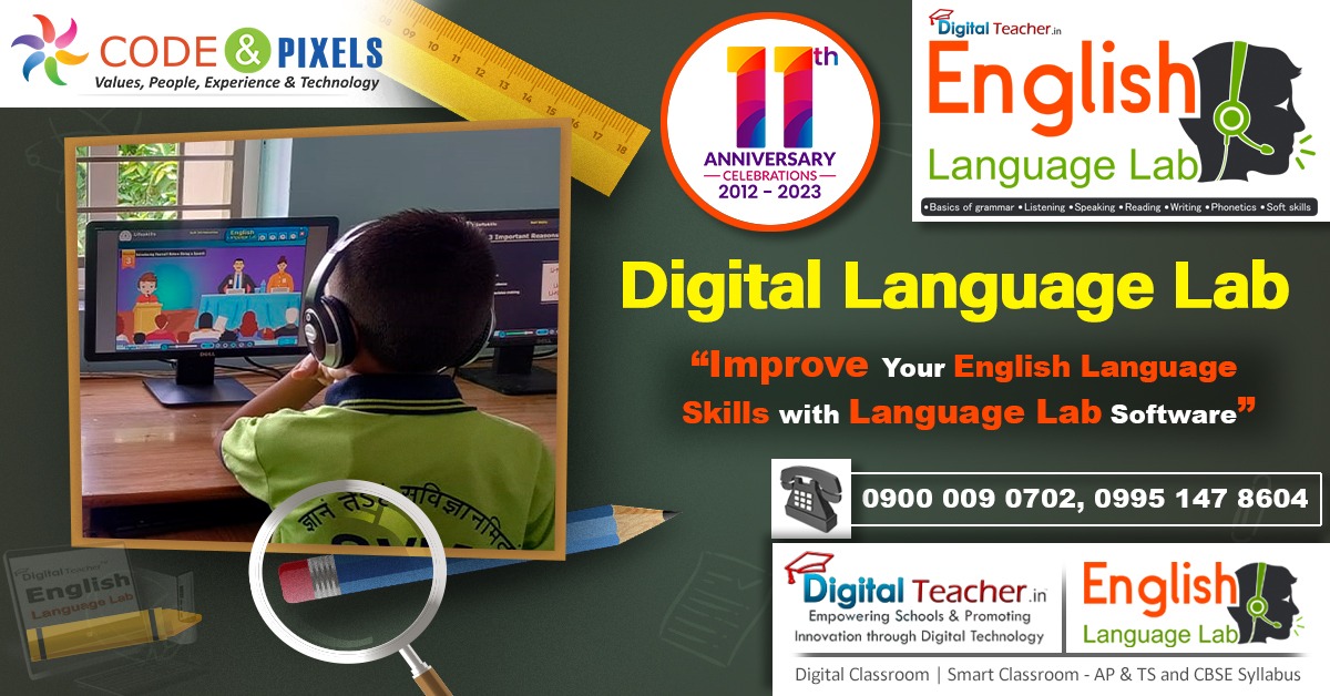 Digitallab001's tweet image. English Language Labs for Colleges and Schools
For More Do Visit: englishlab.co.in
#EnglishLanguageLab #Software #Technology #LanguageLab #Software #EnglishLab #DigitalLanguageLab #Education #CodeandPixels #DigitalTeacher #EnglishLabPrice #English #ReadingSkills