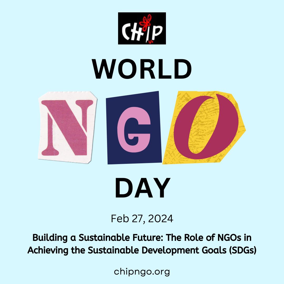 CHIP India acknowledges the effort by the NGO community to make a positive impact. We also thank our team, supporters, volunteers, donors, and well-wishers for playing a crucial role. #WORLDNGODAY #FEB27 #chipindia #ngo