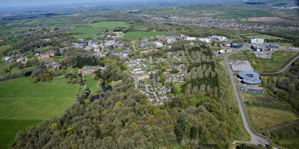 From expansive woodlands and lakes to our solar and wind farm - with more than 12,500 students studying on campus, did you know that our Keele estate stretches to over 600 acres? 🌳 #Keele75