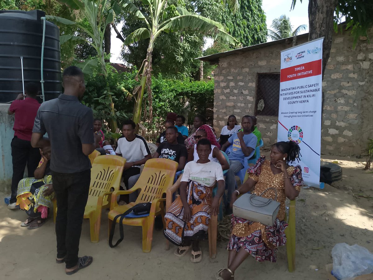 Earlier on, we empowered 20 youths and women from Mnarani, Sokoni, and Kibarani wards at Kwa Mike village. 

We provided guidance on income generation through activities such as online marketing, engaging in the digital economy, and creating job opportunities.