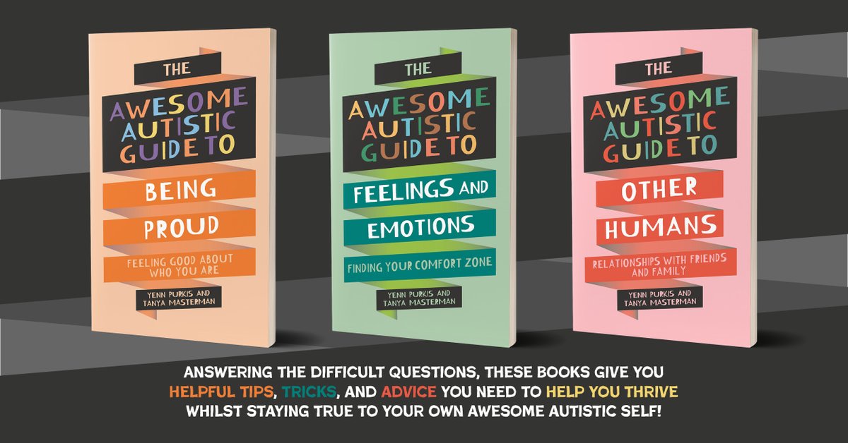 The Awesome Autistic Guide series is growing! 

We're so excited to now have guides to Other Humans, to Being Proud, and to Feelings and Emotions to add to these wonderful, empowering books for young people
bit.ly/49u3lPw  

#autism #autistic #awesomeautistic #autismbook