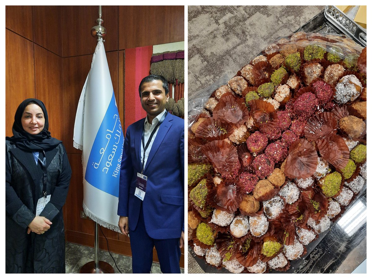 AberdeenCDC's tweet image. ... people with #Diabetes&apos;, a #EJSP PhD project @GhadaMedaimeegh &amp;amp; more areas of science/medicine. A wonderful week in Riyadh, an exciting, multi-cultural city, visiting many KSU research/teaching sites, mixed in with some tourism/delicious dining. Thanks to all @KingSaudUni😀.