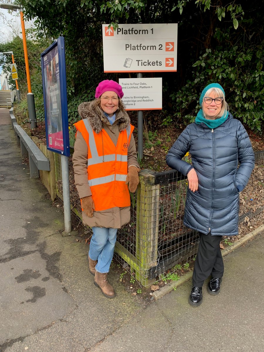 Thank you, @friendsofWGts, for the time we spent together yesterday, showing us the work that their volunteers have been involved with since 2020. A wonderful example of a community in action. Looking forward to revisiting the Station in Spring when everything is in full bloom!