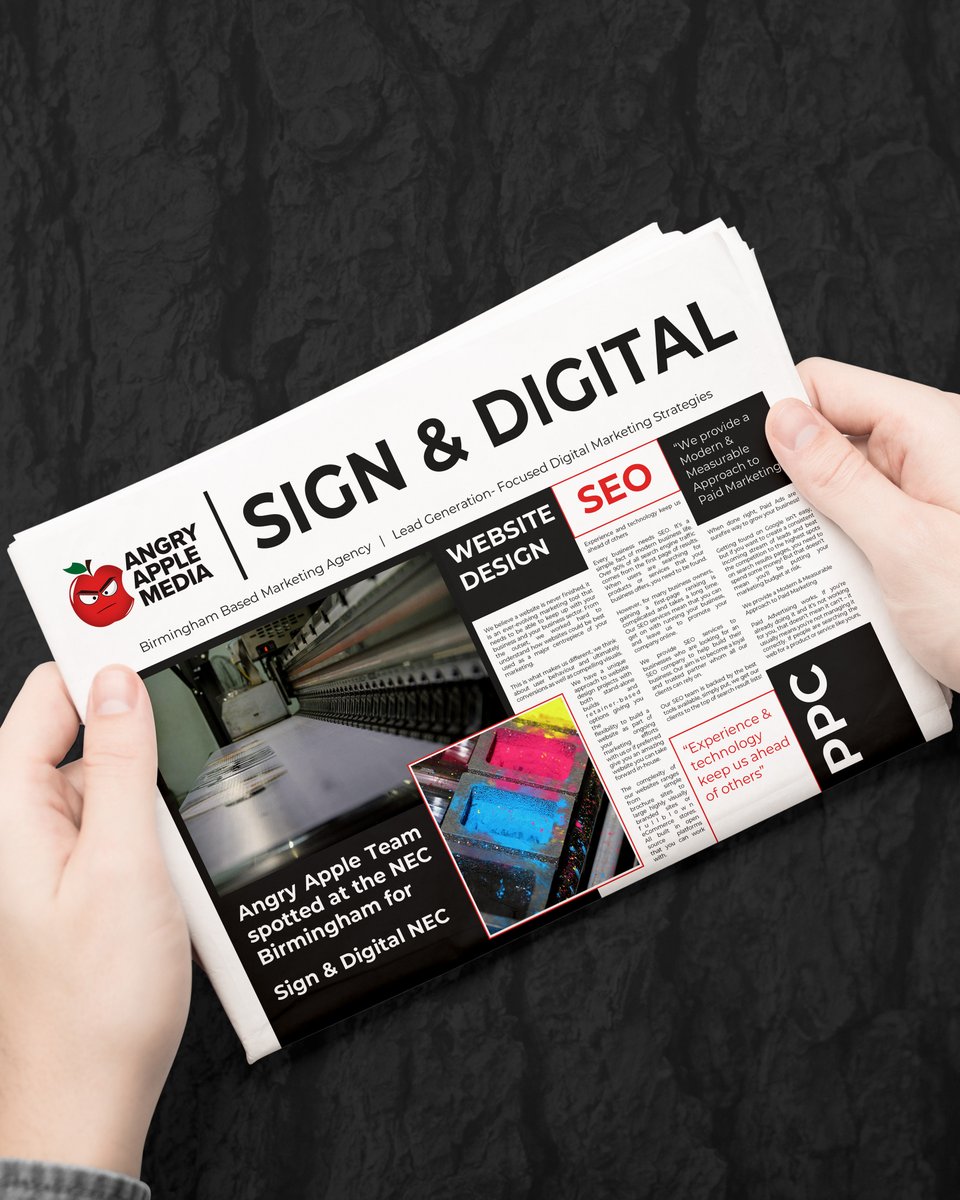AngryAppleMedia's tweet image. Great to meet the exhibitors at Sign &amp;amp; Digital UK today at The NEC, Birmingham! 
 
Keep up the marketing motivation from the show with an Angry Apple Media digital marketing audit
!
businesswebsitebuilder.co.uk/audits/
 
#signanddigital #necbirmingham