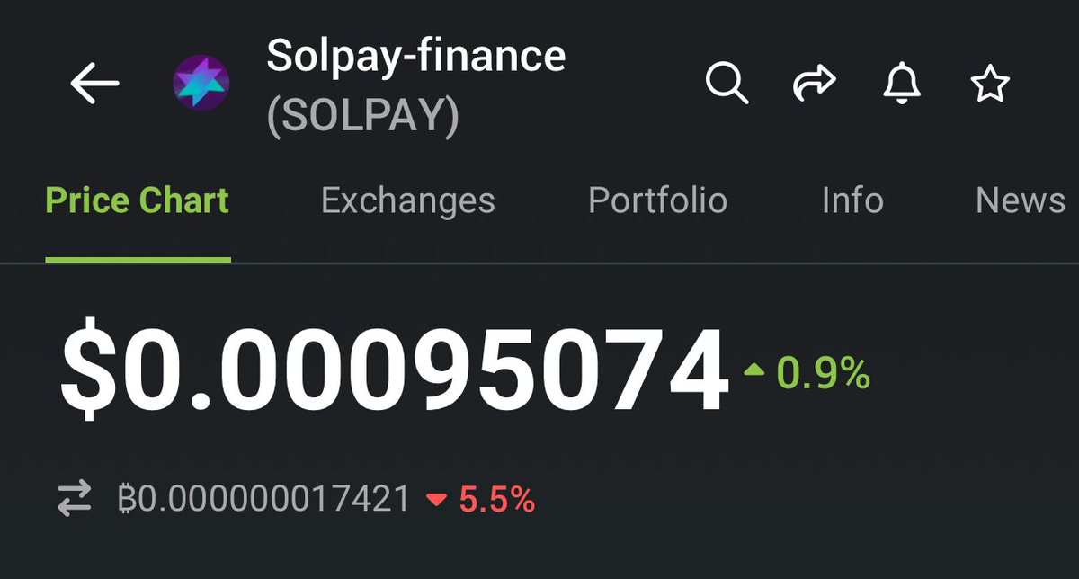 THANK YOU SOLPAY FAMILY! ✅✅

#AirdropCrypto #airdropalert #Airdrop 

IF SOLPAY REACHES 0.005$ we will do an AIRDROP to the ones that bought more SolPay in the period it took to reach the 0.005$ mark.

Buy SolPay here:

raydium.io/swap/?inputCur…