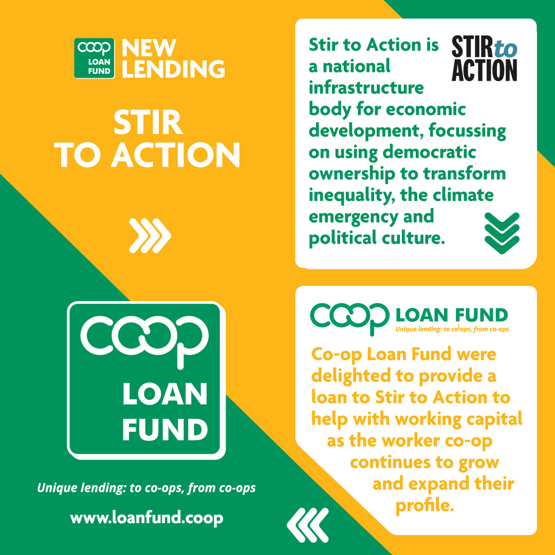 'Economic development co-op using democratic ownership to tackle inequality and the climate emergency secures funds for growth' Our latest inspiring lending story featuring the brilliant @StirToAction 👉loanfund.coop/2024/02/26/eco…