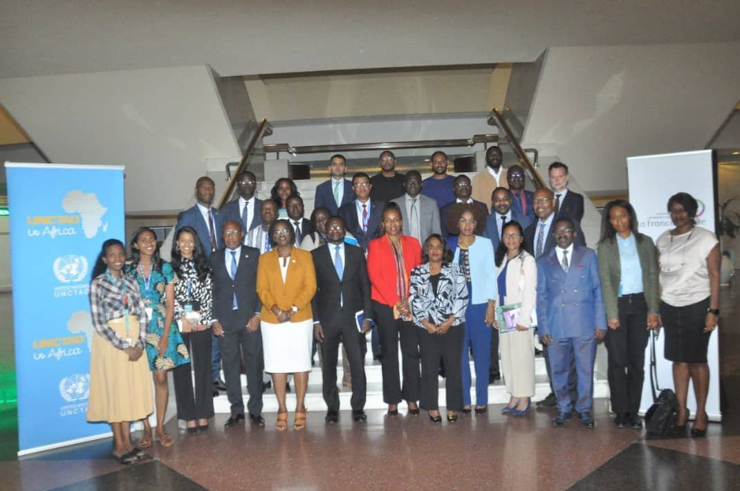 UNCTADinAfrica's tweet photo. Un grand merci à tous les diplomates, experts et autres parties prenantes qui nous ont rejoints aujourd'hui à Addis-Abeba et en ligne pour discuter des moyens de répondre aux besoins financiers des pays les moins avancés.

Enregistrement de l'événement : ➡️https://t.co/9GjHm9RpA2 https://t.co/f2zXMFwsW2