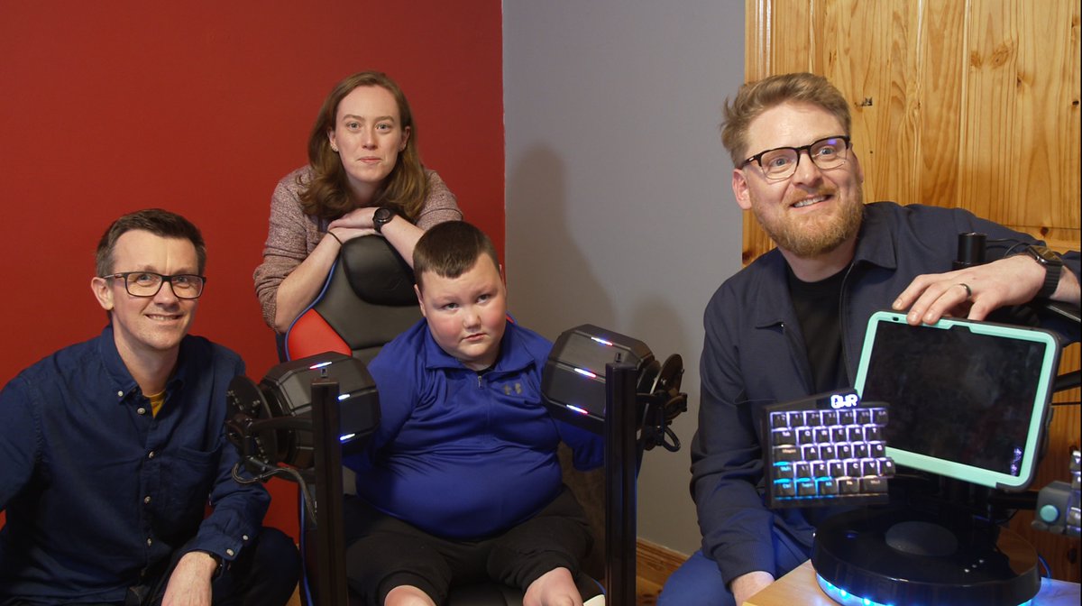Microsoftirl's tweet photo. Looking forward to the #BigLifeFix on @rte tomorrow at 9:35pm where our very own @nstockil teams up with leading engineers, designers &amp; technologists to create tailor made innovations that will transform people’s lives. https://t.co/lKxMOD91y1