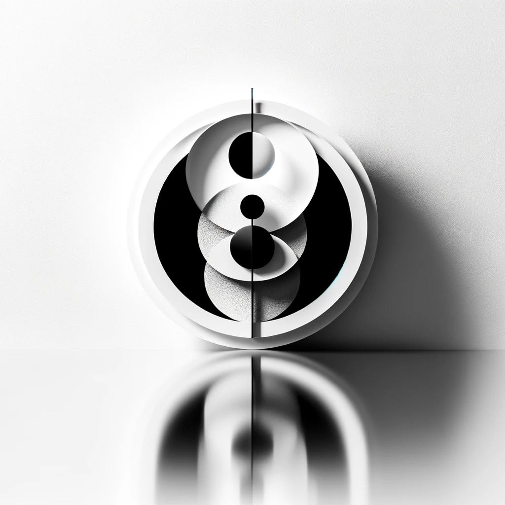 Promptly engineered haiku open.substack.com/pub/calvinschn…

Create an image.
Black and white, please, GPT. 
A modern koan.

#ai #ArtificialIntelligence #poetry #haiku #koan