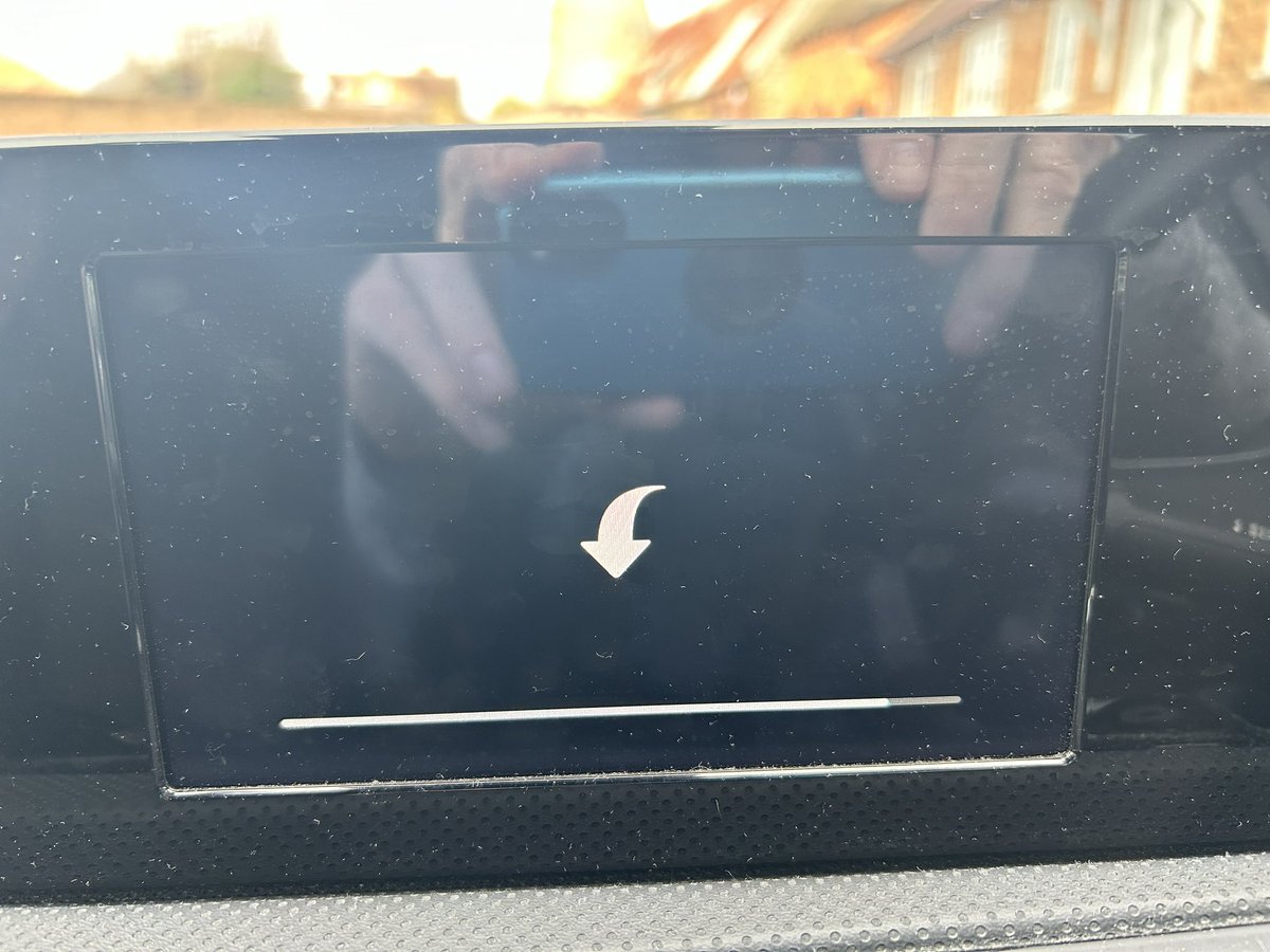 Mercedes updates  - Been stuck at this screen for 5 mins. It’s like the whole user experience progress of the last fifteen years has passed them by.