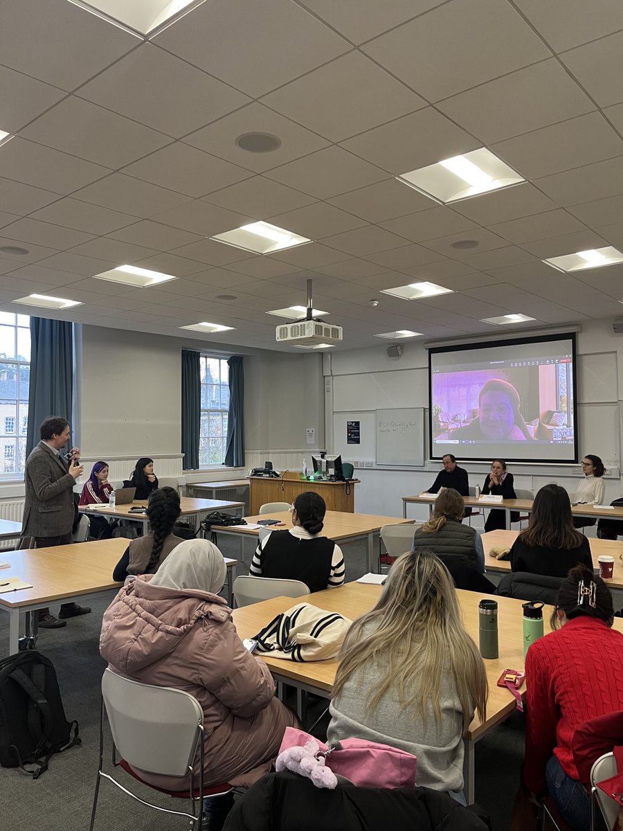 MorayHouse's tweet photo. Our CEID programme recently hosted a local organisations panel, featuring @Sustain_Partner, @BCScotland, @IntDevAlliance, @UNHouseScotland, Maitri Trust & @ScotdecLearning . This event opened up excellent networking & career discovery opportunities for students.
#MScCEID https://t.co/8IOd0EqHBG