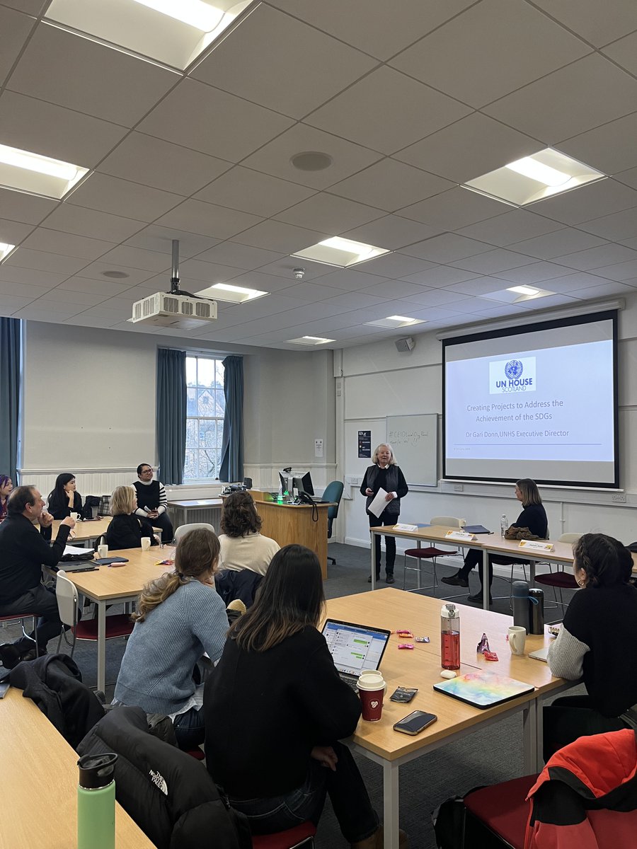MorayHouse's tweet photo. Our CEID programme recently hosted a local organisations panel, featuring @Sustain_Partner, @BCScotland, @IntDevAlliance, @UNHouseScotland, Maitri Trust & @ScotdecLearning . This event opened up excellent networking & career discovery opportunities for students.
#MScCEID https://t.co/8IOd0EqHBG