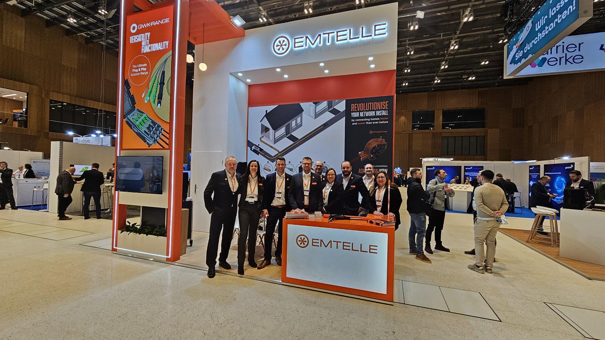 Die BREKO #Fiberdays24 sind da und das Emtelle-Team bereitet sich auf ein paar fantastische Tage vor! Schauen Sie am Stand E12 in der Nordhalle vorbei. Wir sind gespannt darauf, darüber zu diskutieren, wie unsere bahnbrechenden Lösungen die Konnektivität weltweit verändern!