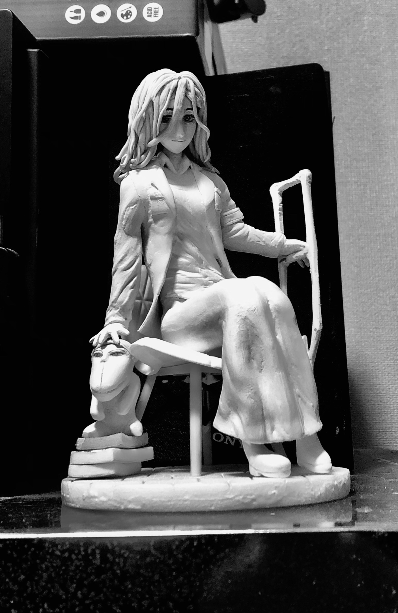 進撃の巨人 ピーク・フィンガー Rosa 樹脂フィギュア ガレキ