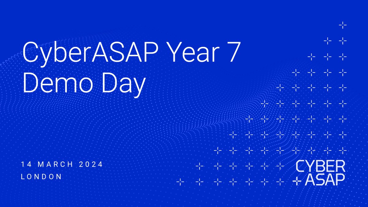 CyberASAP's tweet image. CyberASAP Demo Day 🚀 Join us for a highly interactive showcase &amp;amp; be the first to preview a range of highly promising #cybersecurity products &amp;amp; services from leading UK academic teams! tinyurl.com/mrx9uhr5
Funded by @sciTechgovuk, delivered by @innovateuk
#EmergingTech