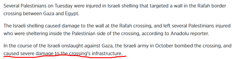 _____Alfonso's tweet photo. @MarkZlochin @ionebelarra Rafah and the infrastructure adjacent to its border crossing has been shelled for the last 5 months, making it impossible for sufficient aid to enter Gaza. If you want some more recent news, you can google it. 

I understand its easier to be complicit.

https://t.co/27xjQqhrnq https://t.co/UH8PqwYvWI