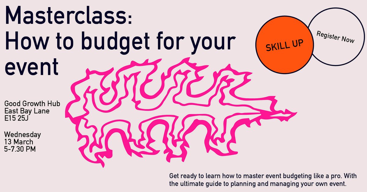 Need to know how to budget for events? 💰 Our masterclass will help you become a pro at managing your Event's finances, enhance your skills and boost your knowledge on creating a perfect budget. Register to attend via: tr.ee/XkrYi949AH