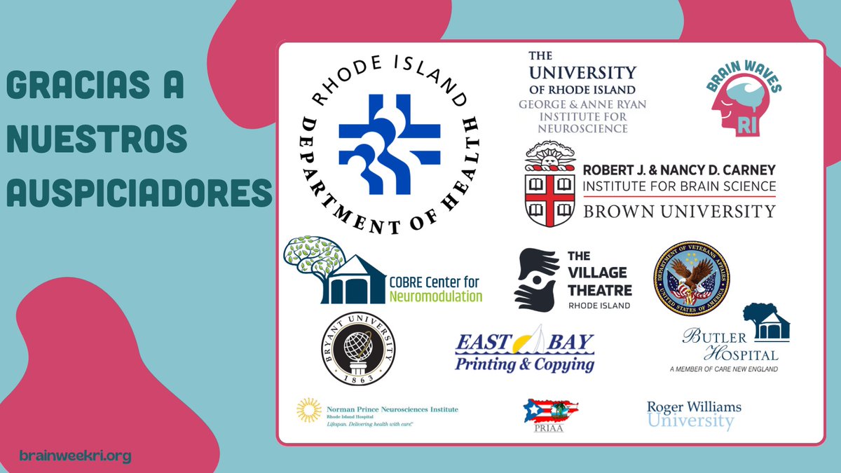 Brain Waves Rhode Island (@brainwavesri) on Twitter photo We love our Pawtucket Brain Fair and Brown Brain Fair sponsors! Thank You. #BrainWavesRI @rihealth <a href="/universityofri/">URI</a> @brownuniversity <a href="/BryantUniv/">Bryant University</a> #thevillagetheatreri @butlerhospital <a href="/myrwu/">Roger Williams University</a> @LifespanHlthSys @deptvetaffairs #priaari #EastBayPrintingCopying We love our Pawtucket Brain Fair and Brown Brain Fair sponsors! Thank You. #BrainWavesRI @rihealth <a href="/universityofri/">URI</a> @brownuniversity <a href="/BryantUniv/">Bryant University</a> #thevillagetheatreri @butlerhospital <a href="/myrwu/">Roger Williams University</a> @LifespanHlthSys @deptvetaffairs #priaari #EastBayPrintingCopying