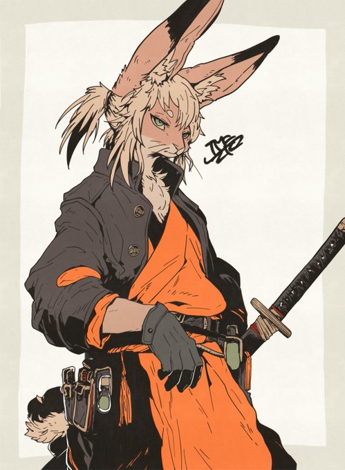 「jacket rabbit boy」 illustration images(Latest)