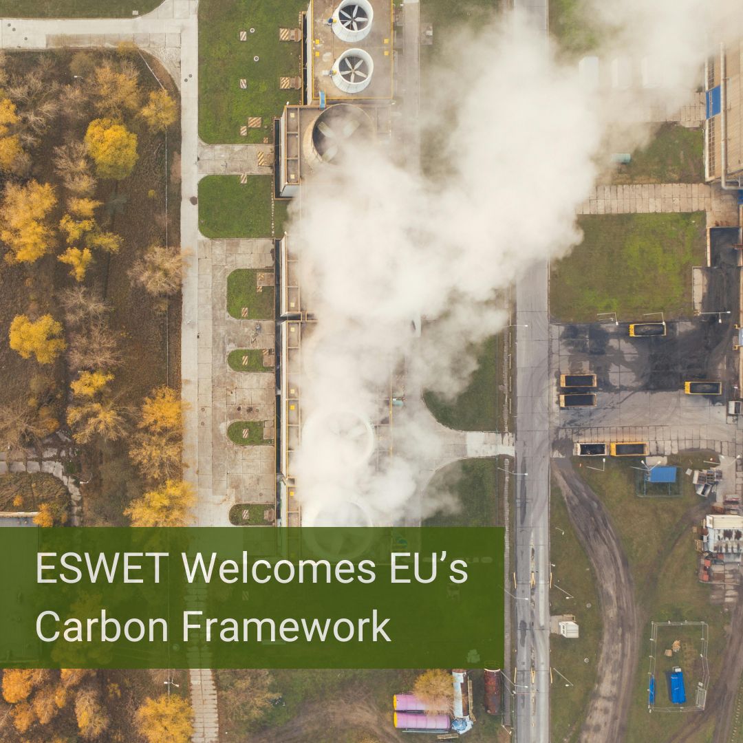 European Suppliers of Waste-to-Energy Technology (ESWET) praised the recent provisional agreement between the European Council and the European Parliament on the Carbon Removals Certification Framework, highlighting its recognition of biogenic permanent carbon removal.