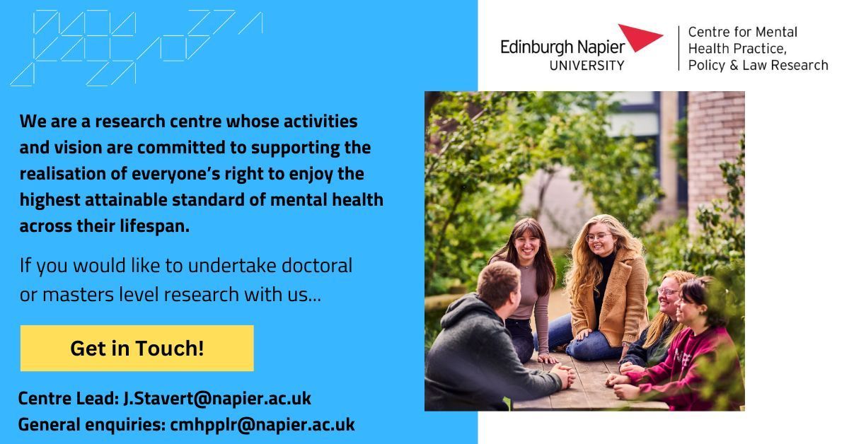 🌟 We're looking forward to repping PG researchers from the Centre this Thursday! 🌟 

Are you thinking about doing a Masters or PhD at Napier? Come talk to us! buff.ly/3SPTb5M 

If you can't make the event, get into contact via emails below 👇 

#ENUDifferenceMakers