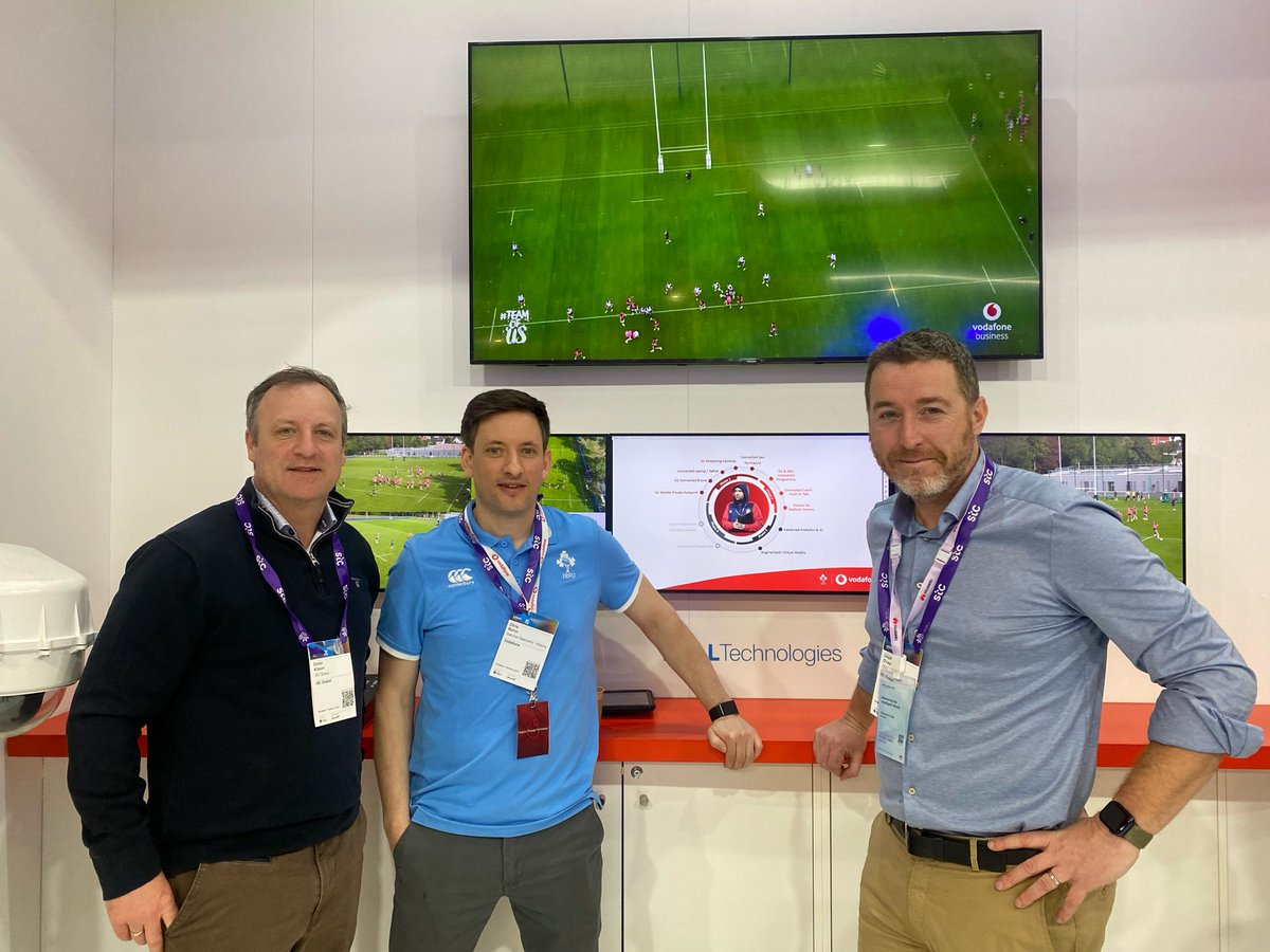 It's all happening here in Barcelona on day two of the Mobile World Conference. Looking forward to a great day ahead and super to see our partners Vodafone including this chap Chris Byrne.

#mwcbarcelona #MWC2024  #5G #connectivity #mobile